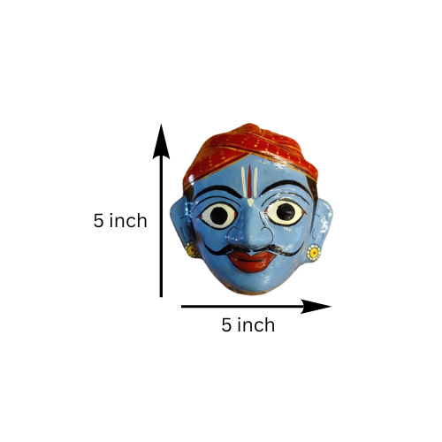 FOLK COUPLE Cherial mask size - 5"