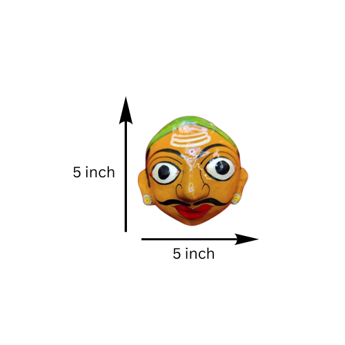 FOLK COUPLE Cherial mask -3"