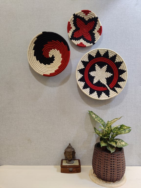 Sabai Plates SCARLET WEAVES