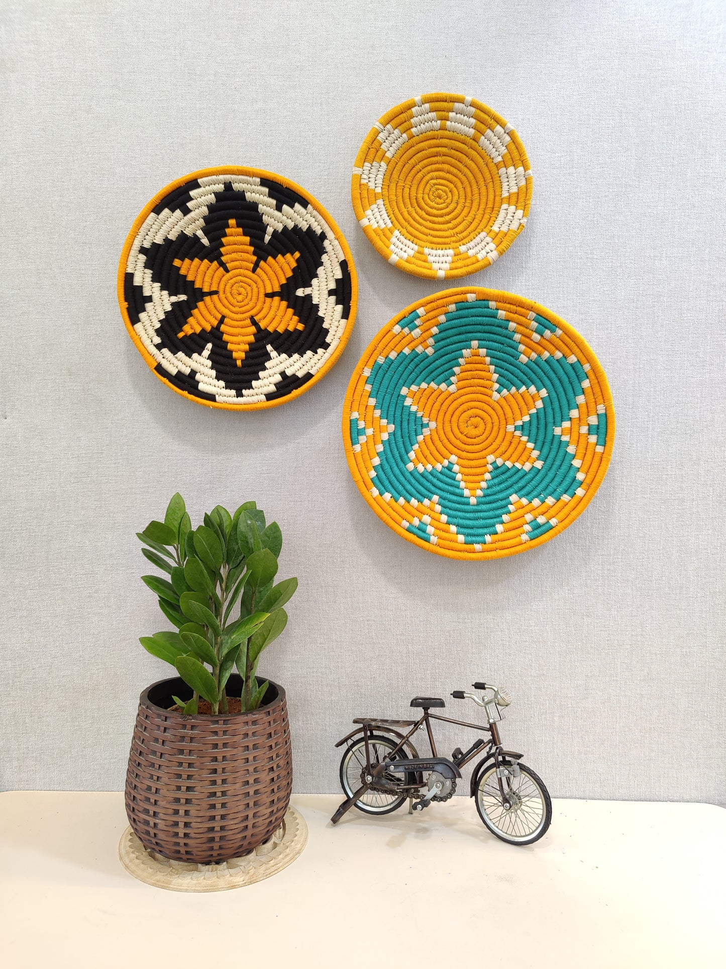 Sabai Plates MARIGOLD WEAVES
