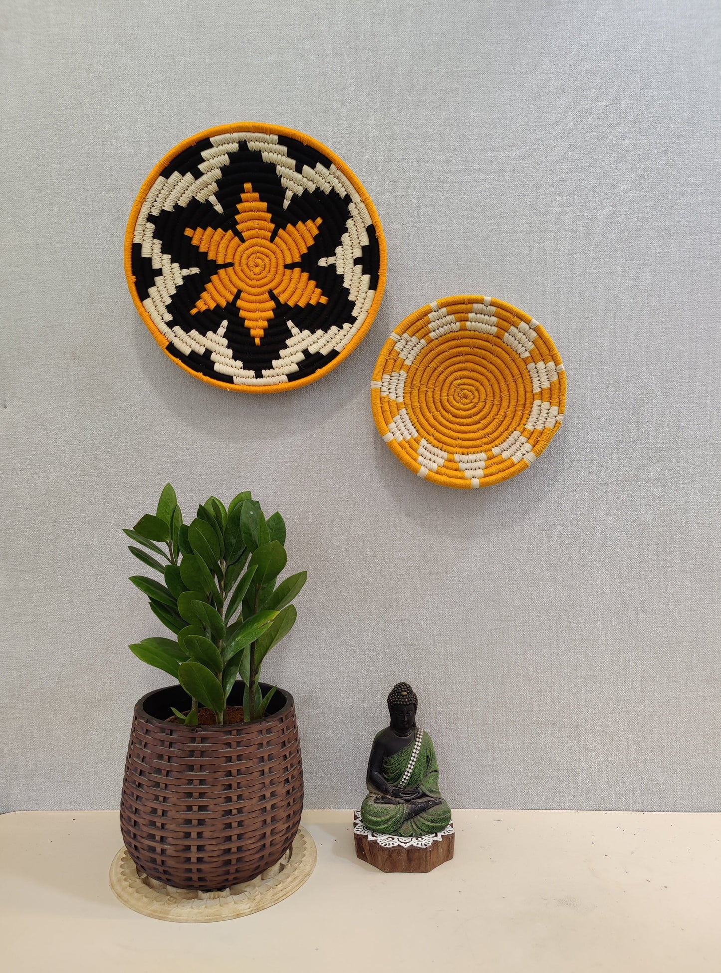 Sabai Plates MARIGOLD WEAVES