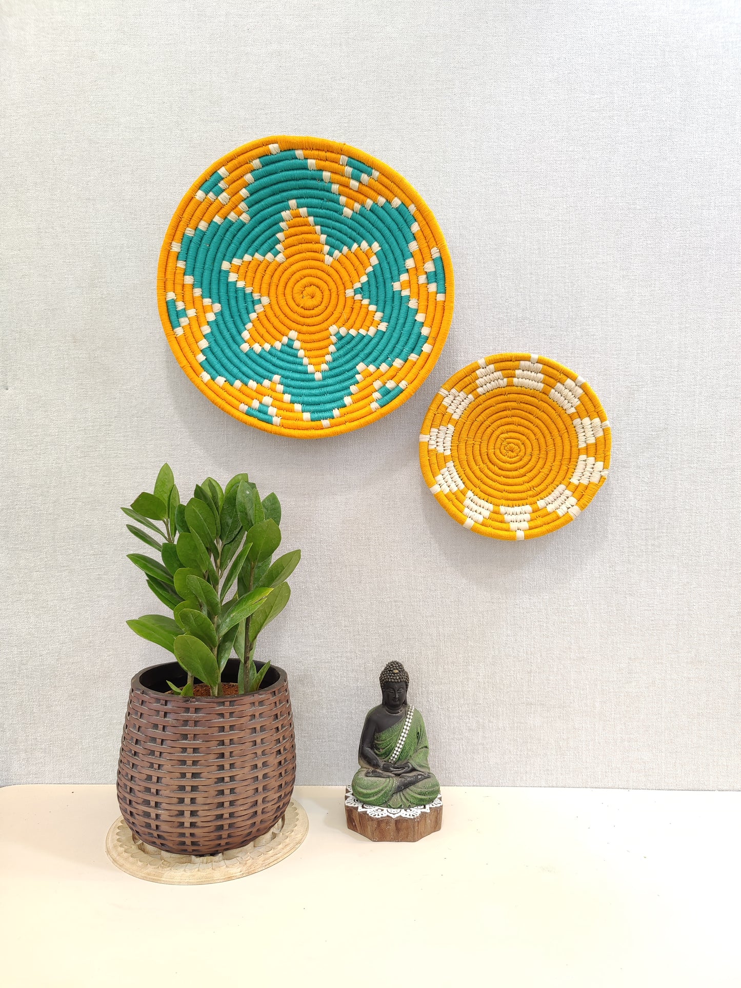 Sabai Plates MARIGOLD WEAVES