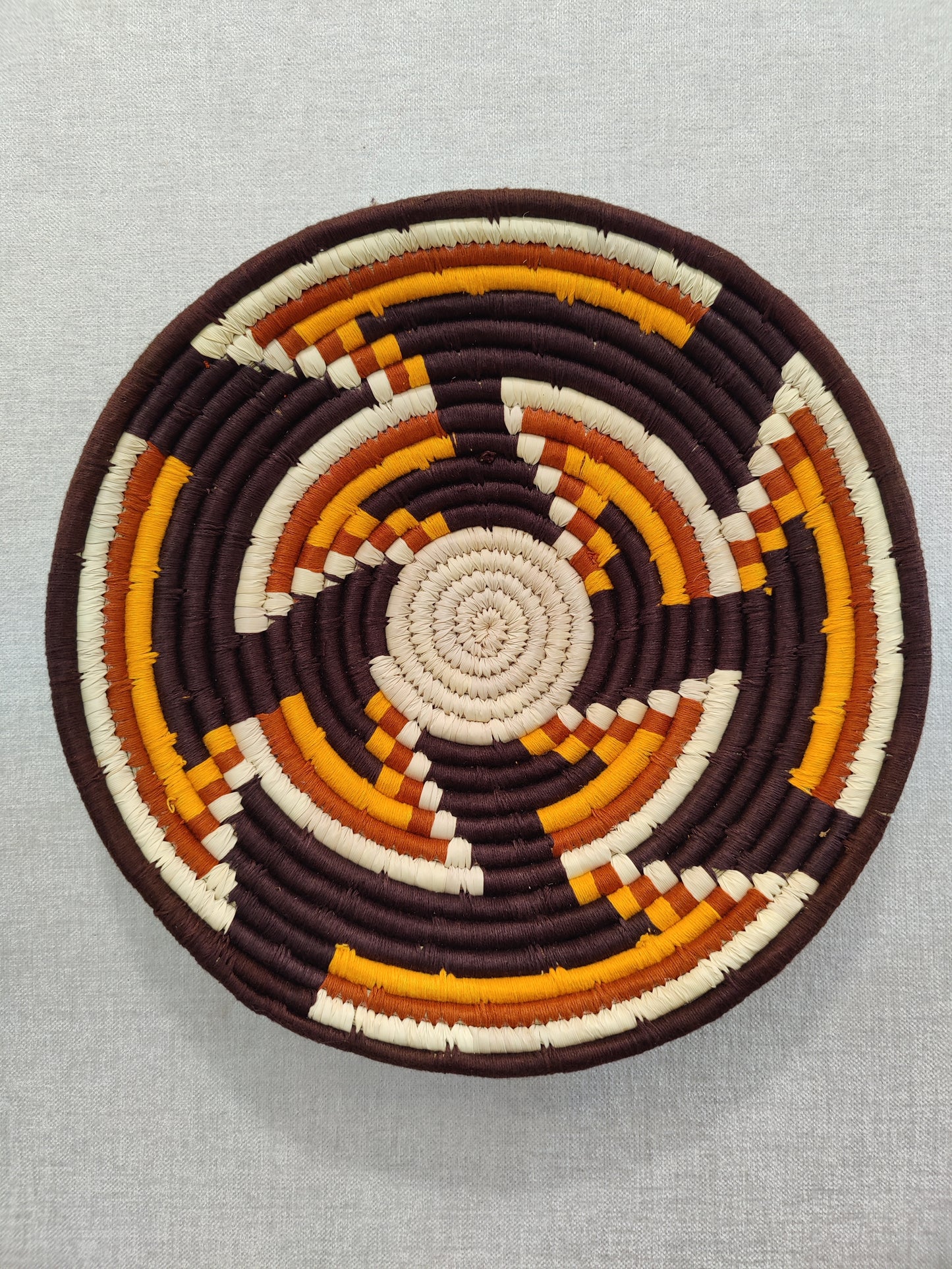 Sabai Plates RUSSET WEAVES