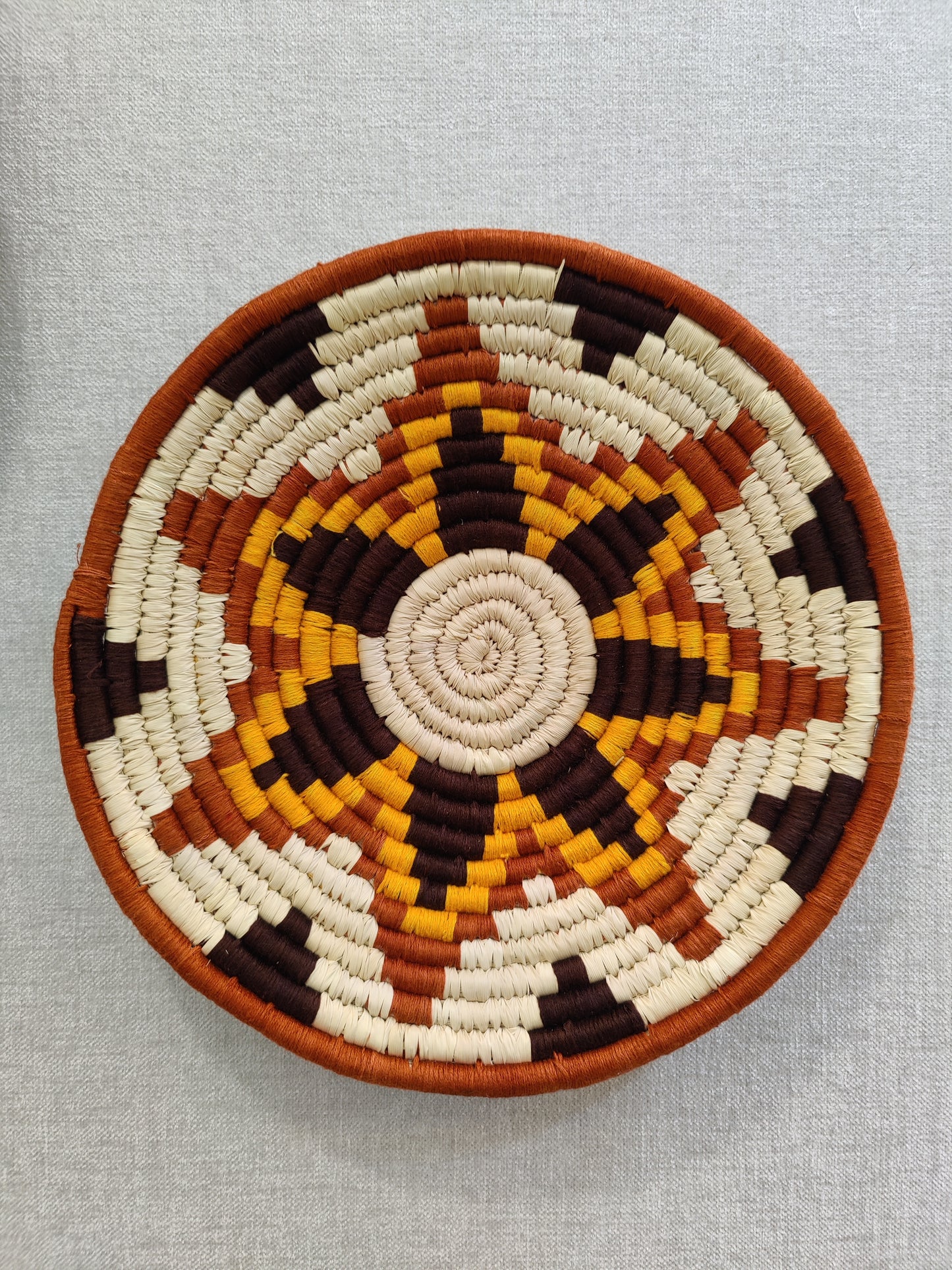 Sabai Plates RUSSET WEAVES