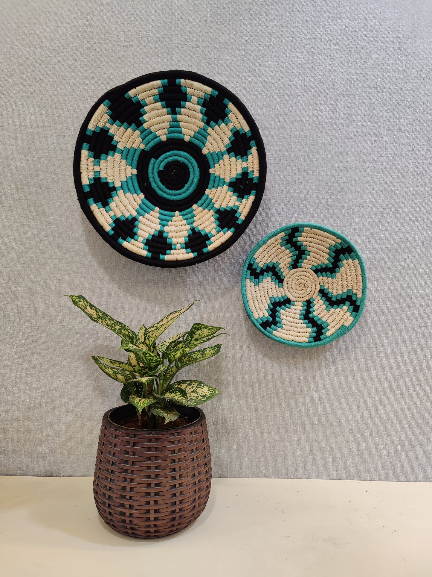 Sabai Plates OCEANIC WEAVES