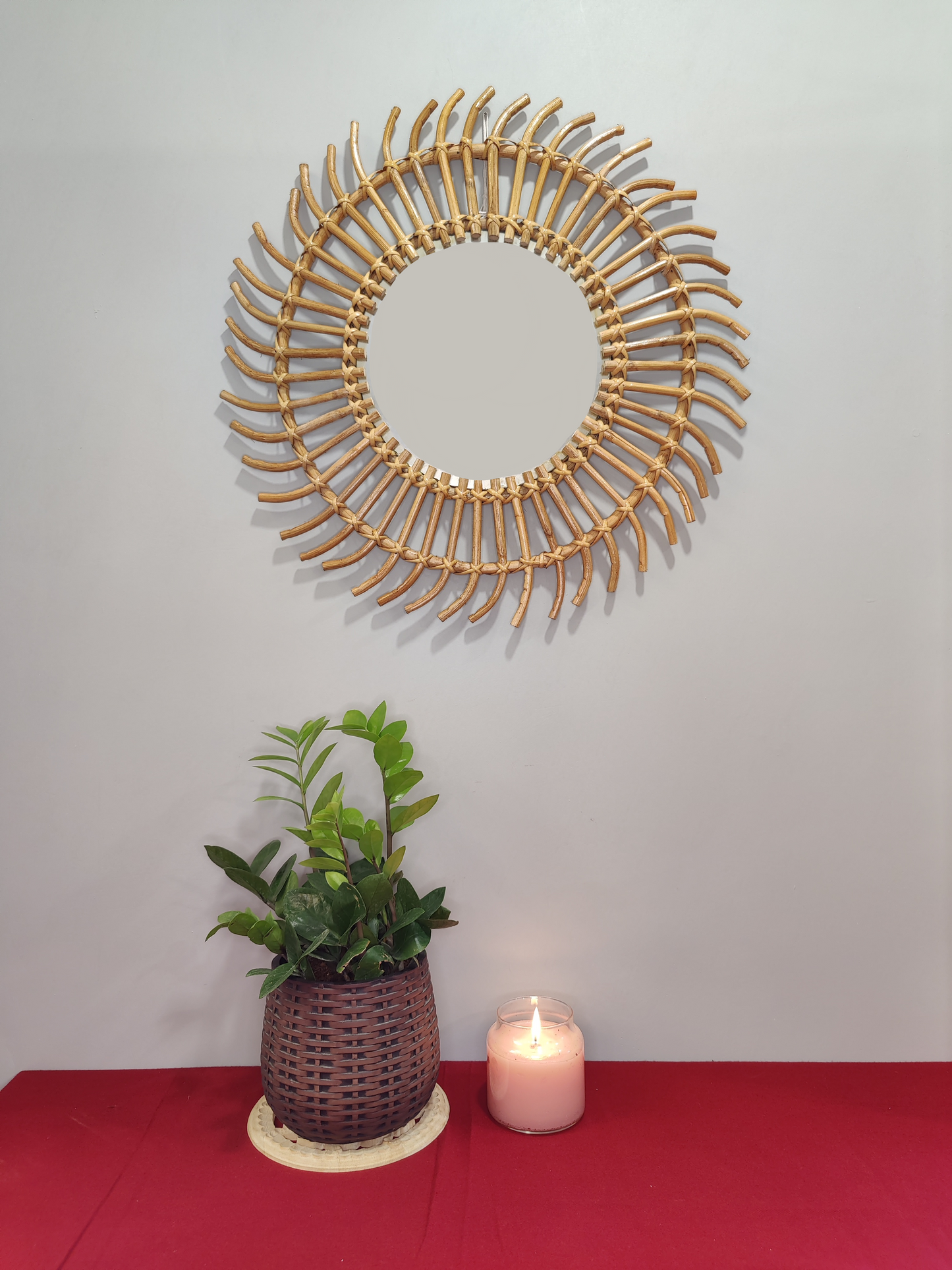 RADIANCE Bamboo Mirror