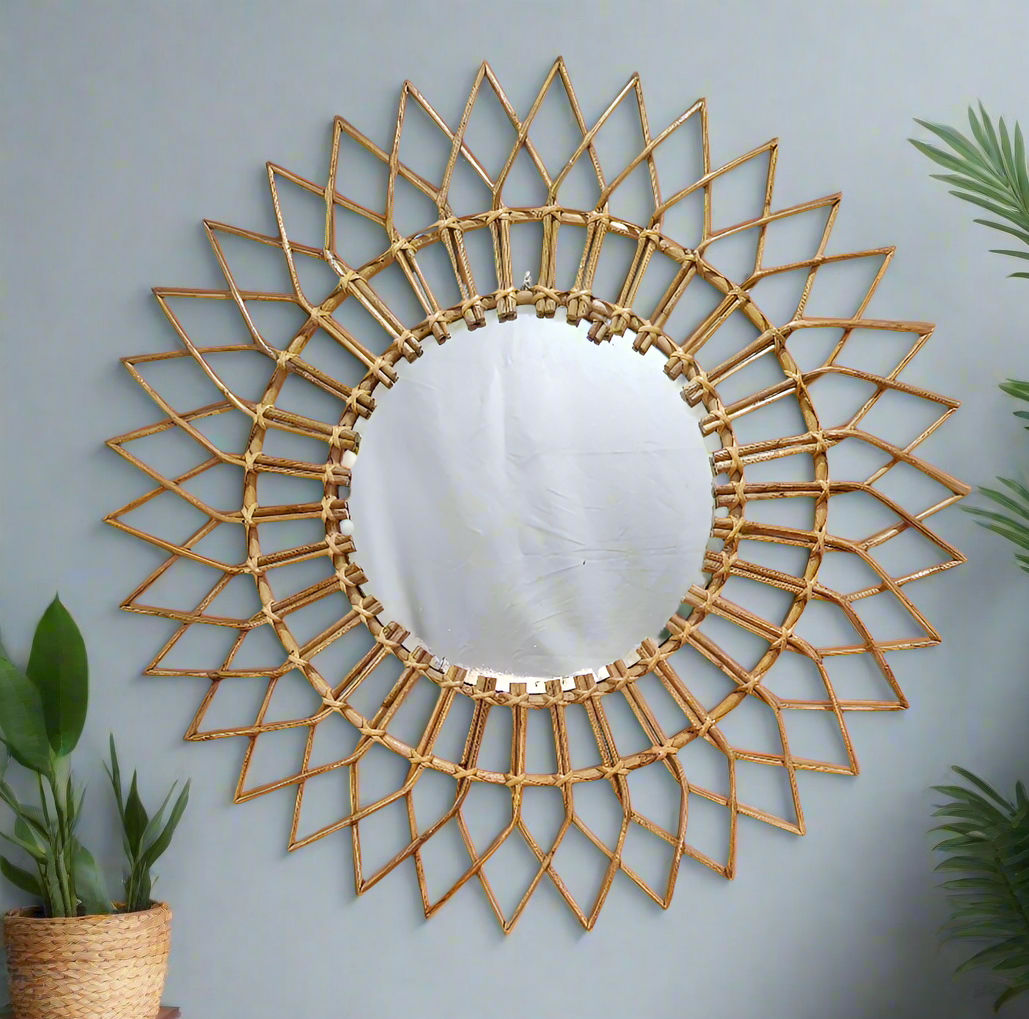 AURA Bamboo Mirror