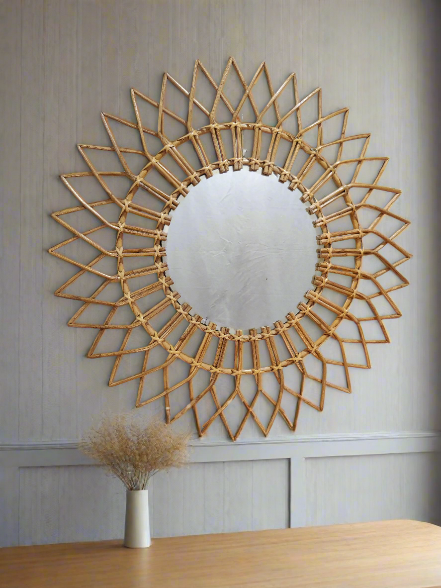 AURA Bamboo Mirror