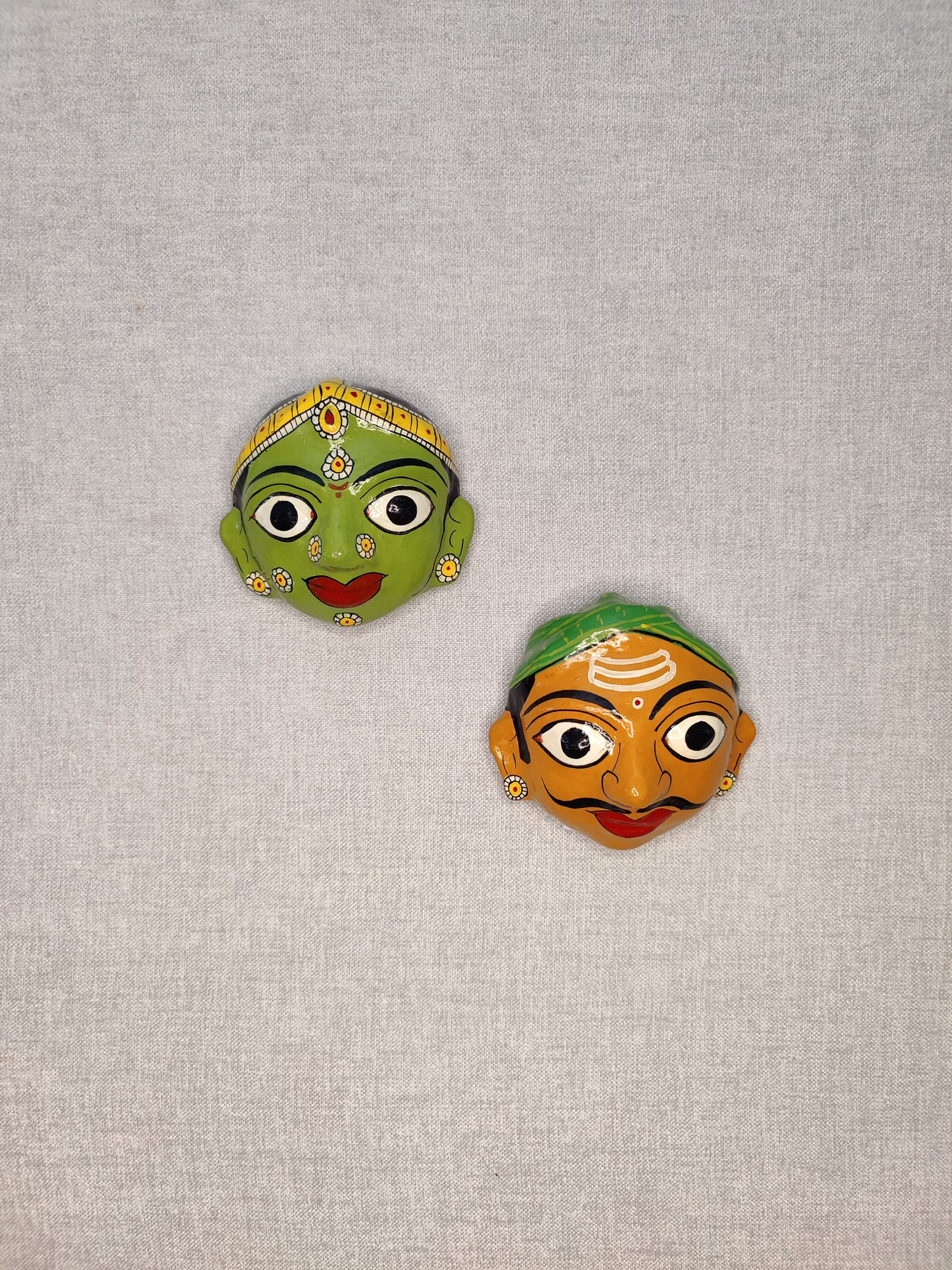 FOLK COUPLE Cherial mask -3"