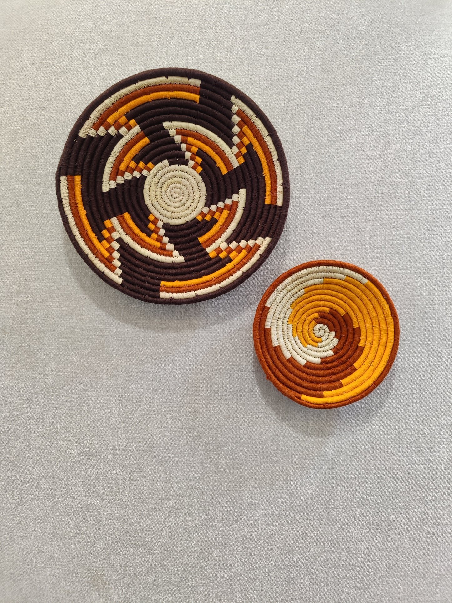 Sabai Plates RUSSET WEAVES