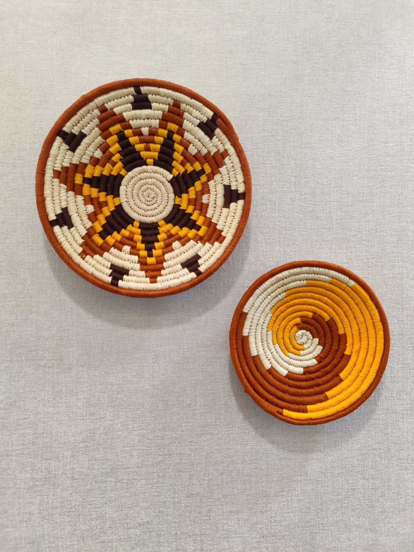 Sabai Plates RUSSET WEAVES