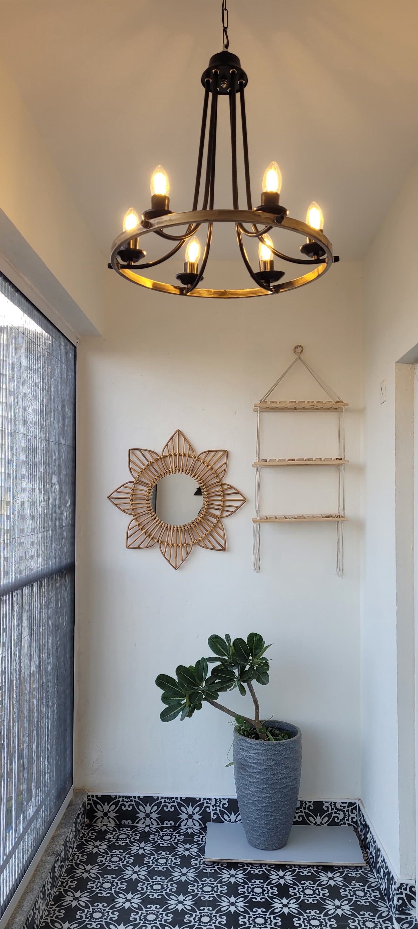 BAMBOO STAR MIRROR