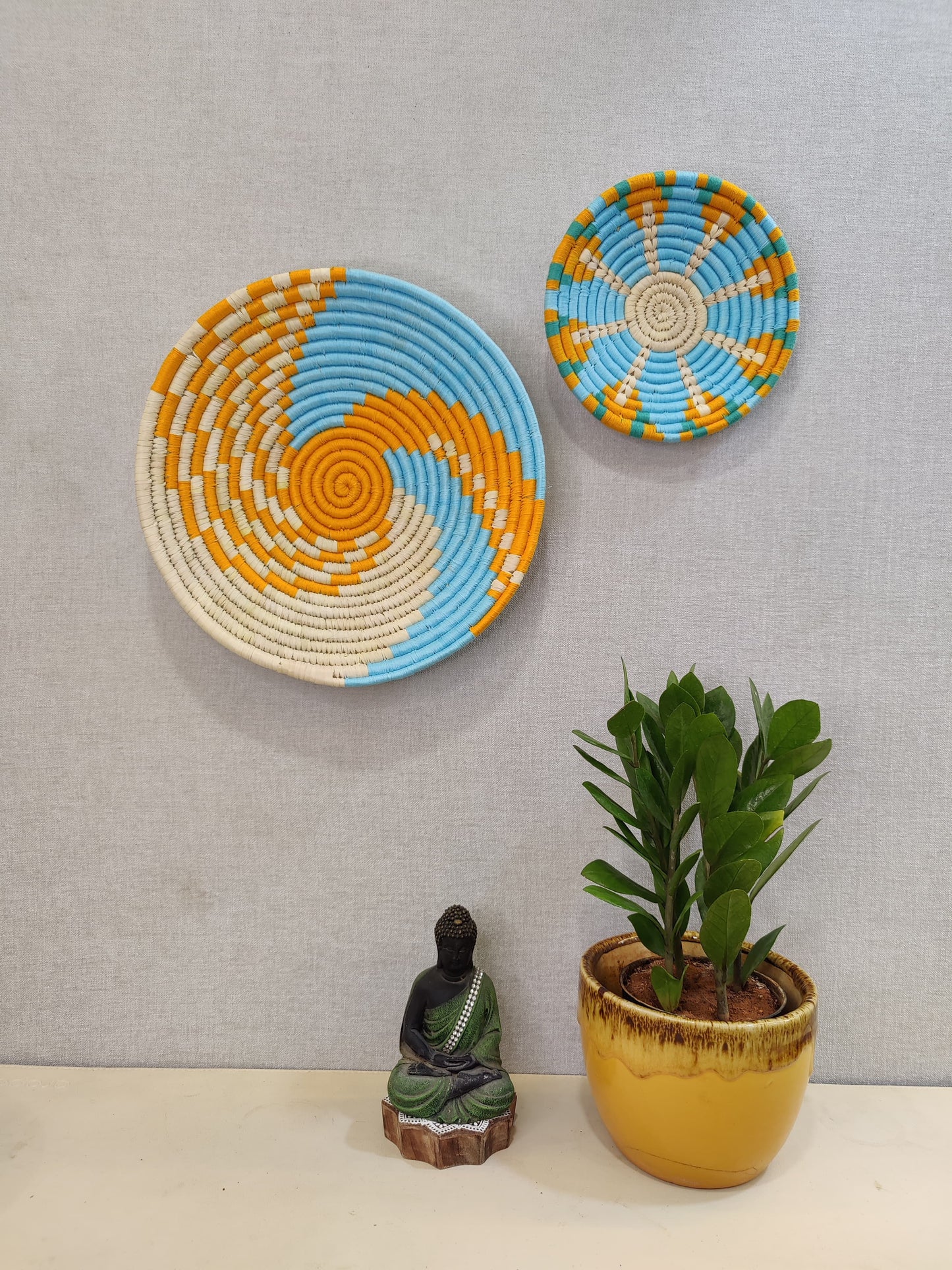 Sabai Plates SUNSET WEAVES