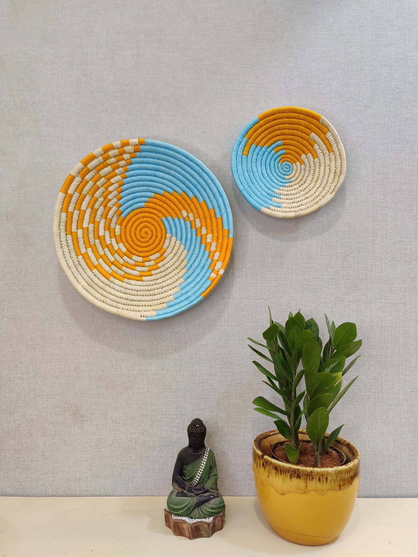 Sabai Plates SUNSET WEAVES