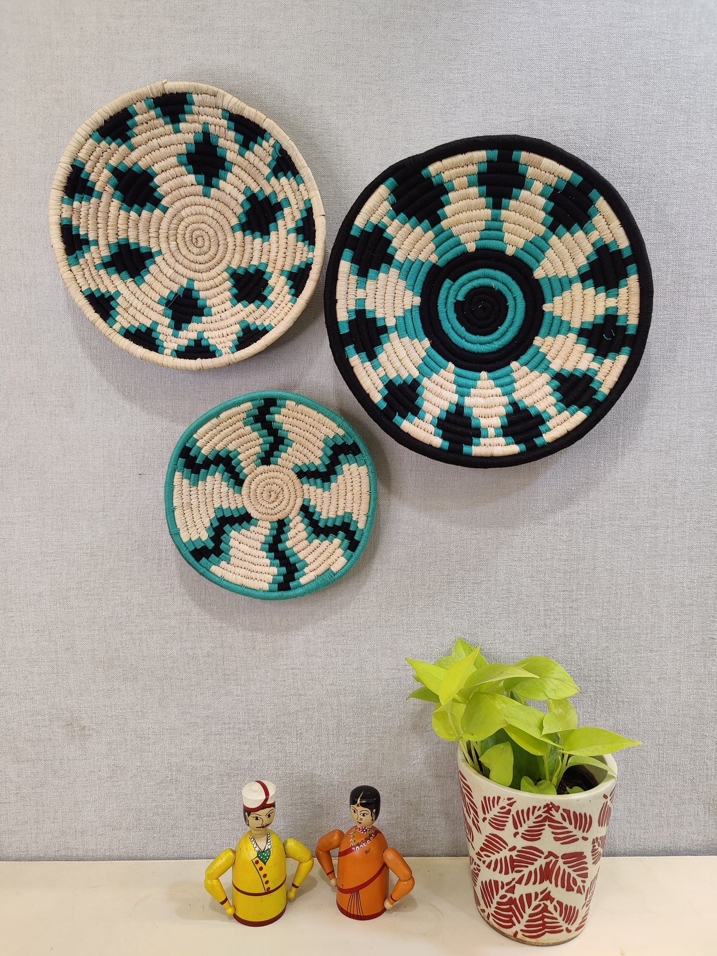 Sabai Plates OCEANIC WEAVES