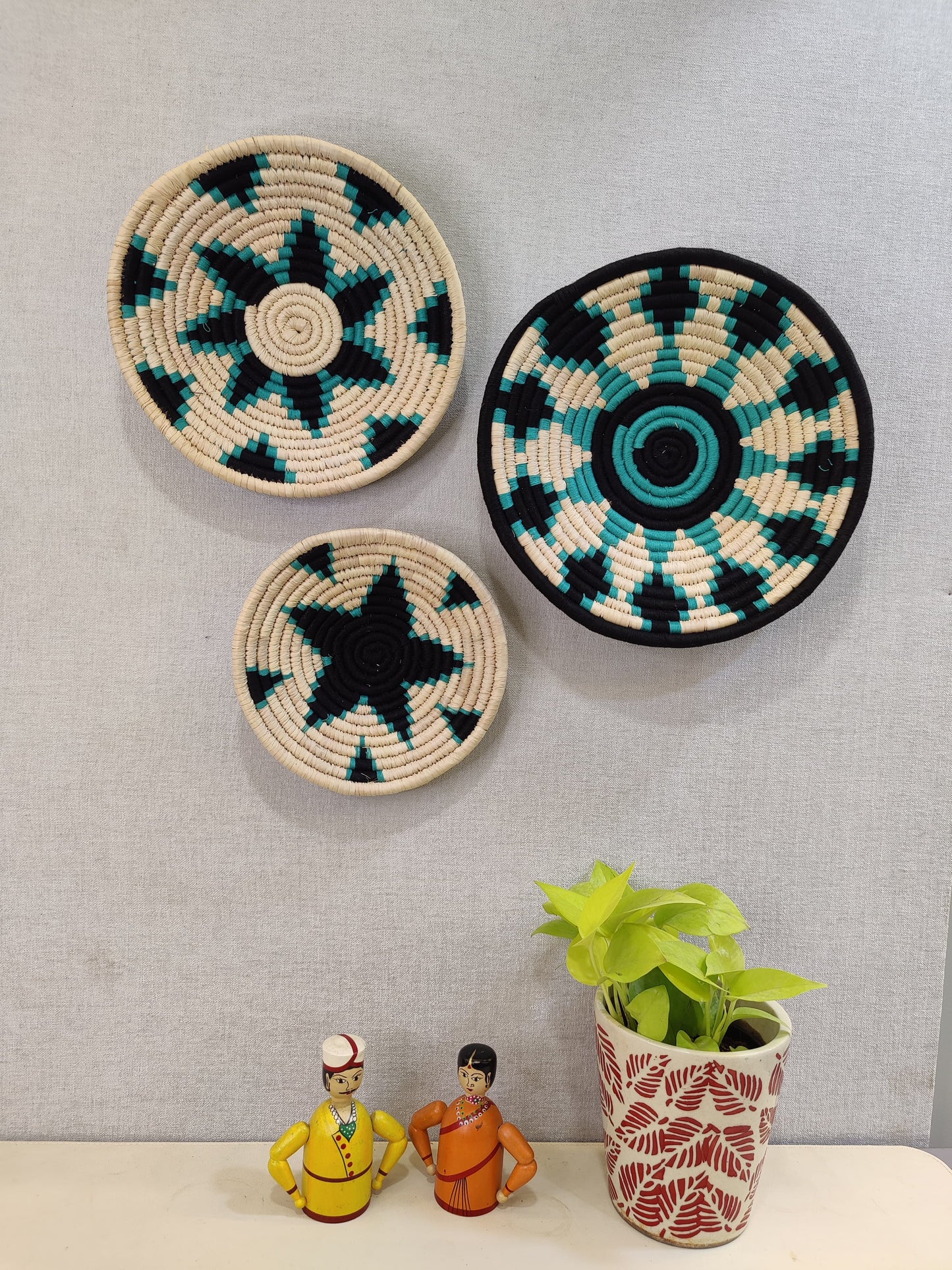 Sabai Plates OCEANIC WEAVES