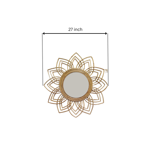 LUSH LEAF Bamboo Mirror