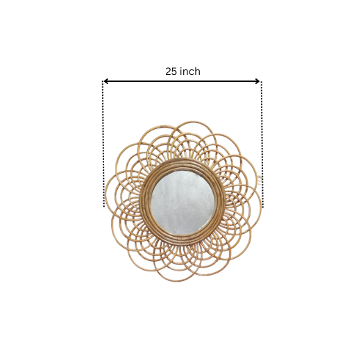 LUNA Bamboo Mirror