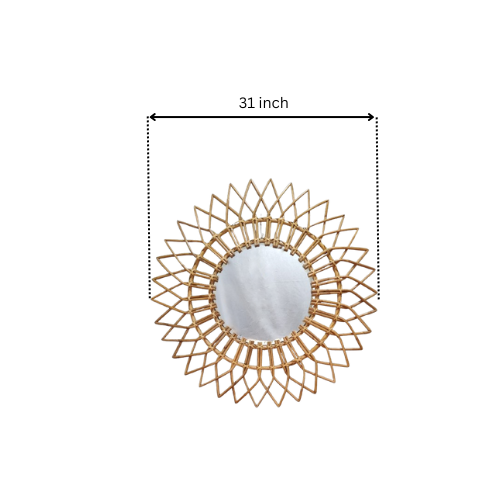 AURA Bamboo Mirror