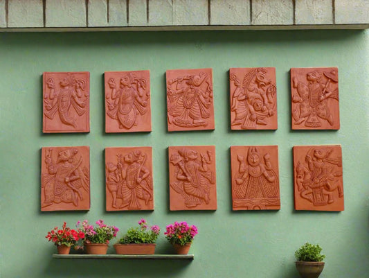 TERRACOATA DASHAVATHRA TILES