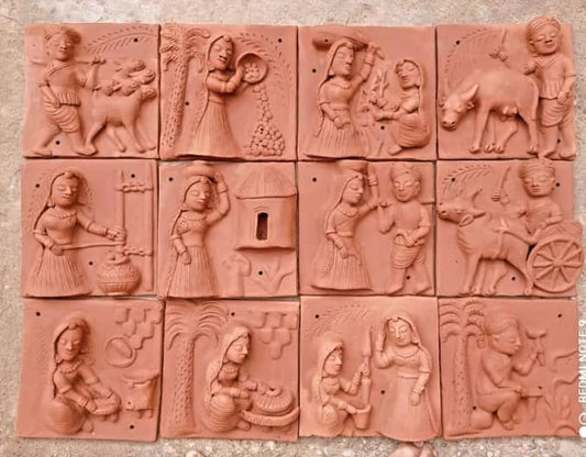 VILLAGE LIFE - Terracotta Art