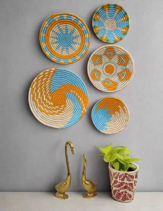Sabai Plates SUNSET WEAVES