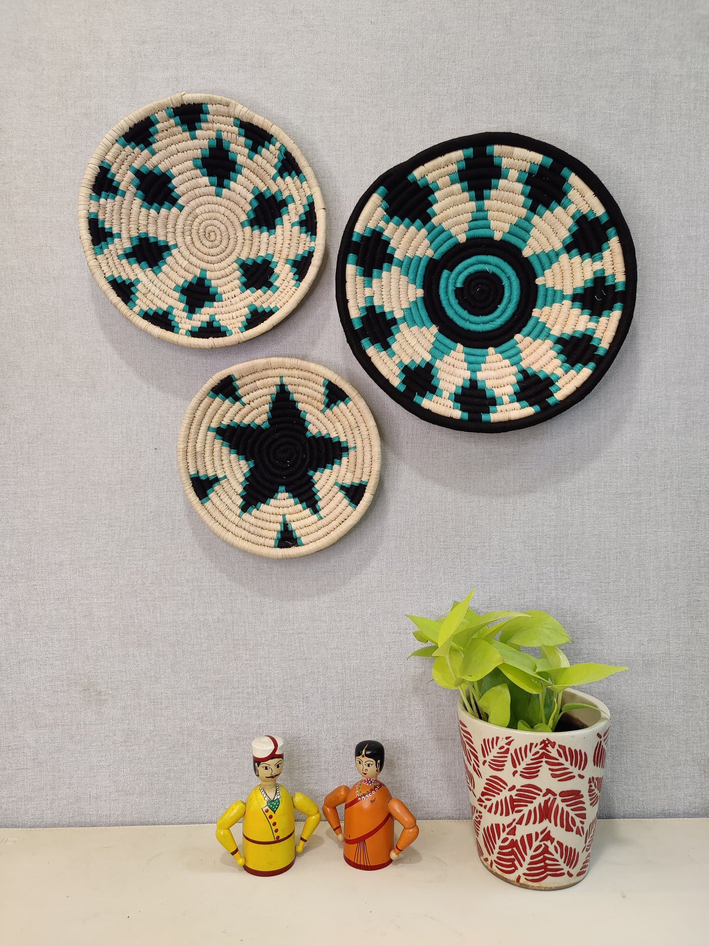 Sabai Plates OCEANIC WEAVES