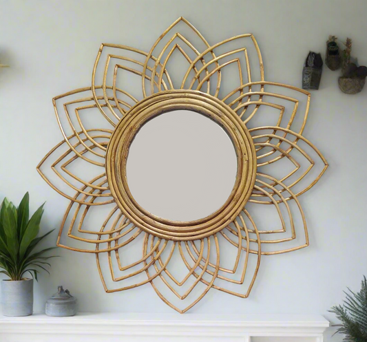LUSH LEAF Bamboo Mirror