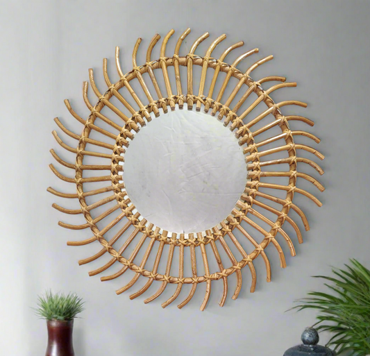 RADIANCE Bamboo Mirror